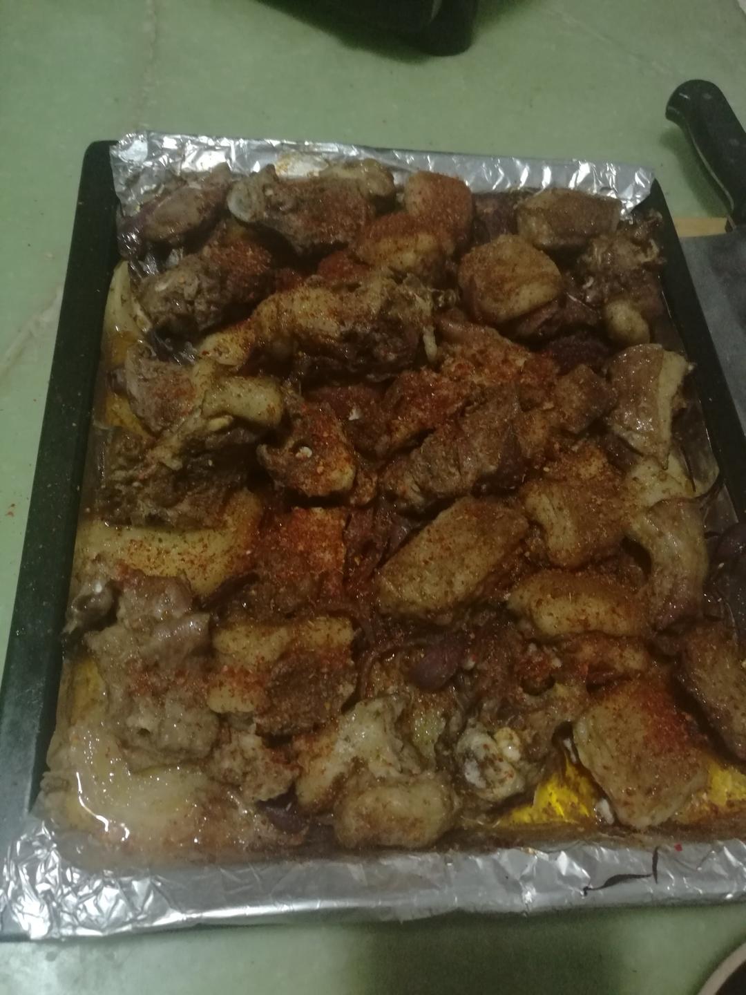 烤箱烤羊排（最简单版）