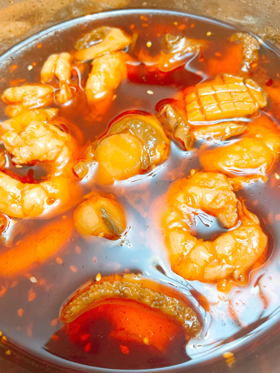 夏日凉菜-麻辣扇贝捞汁