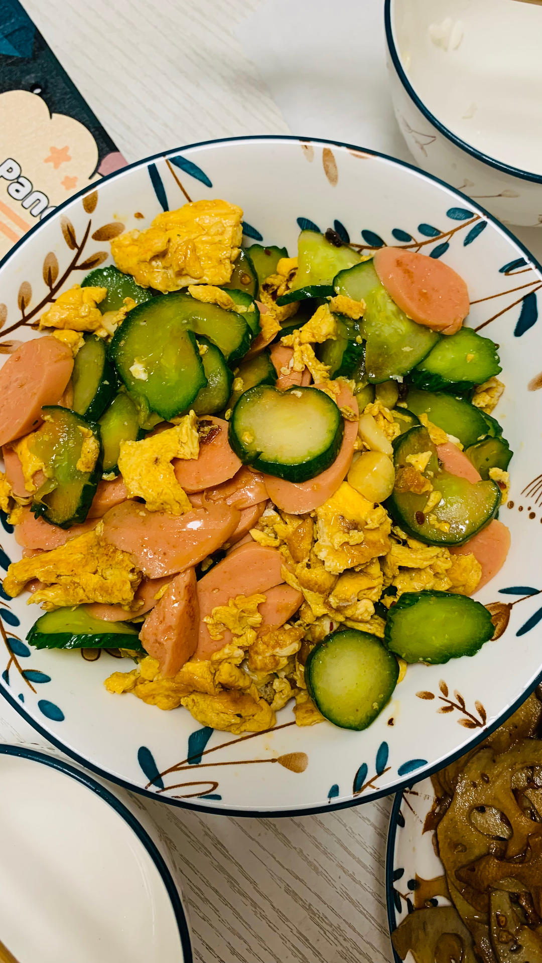 隔壁小孩馋哭的黄瓜炒蛋