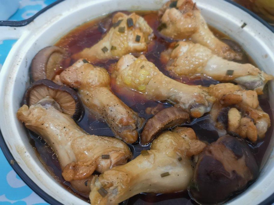 香菇蒸鸡翅