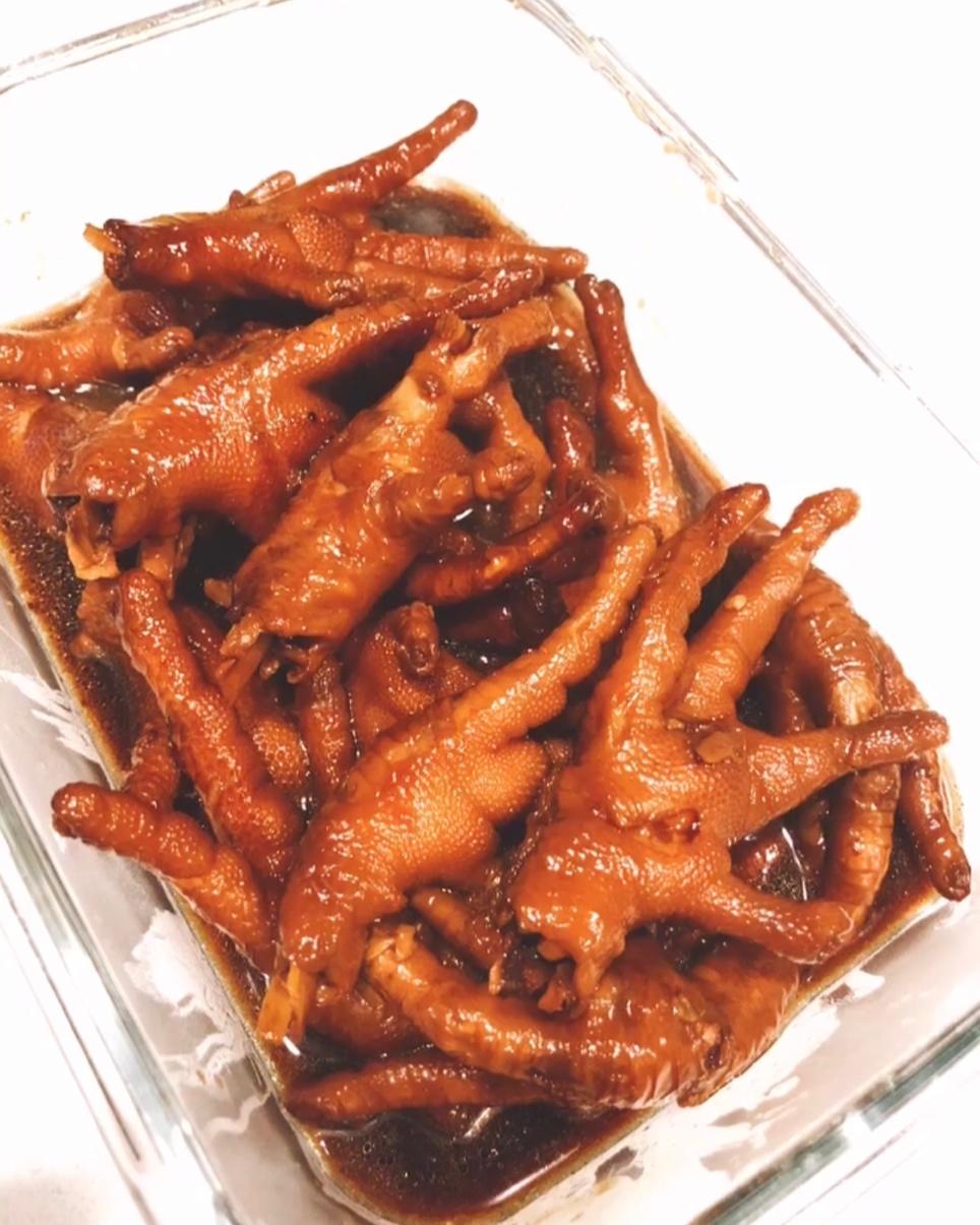 香辣卤鸡爪