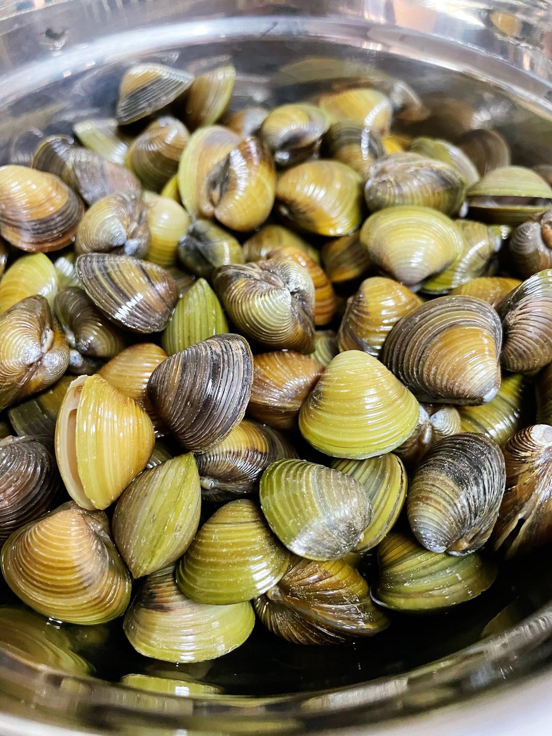 潮汕毒药九层塔腌蚬