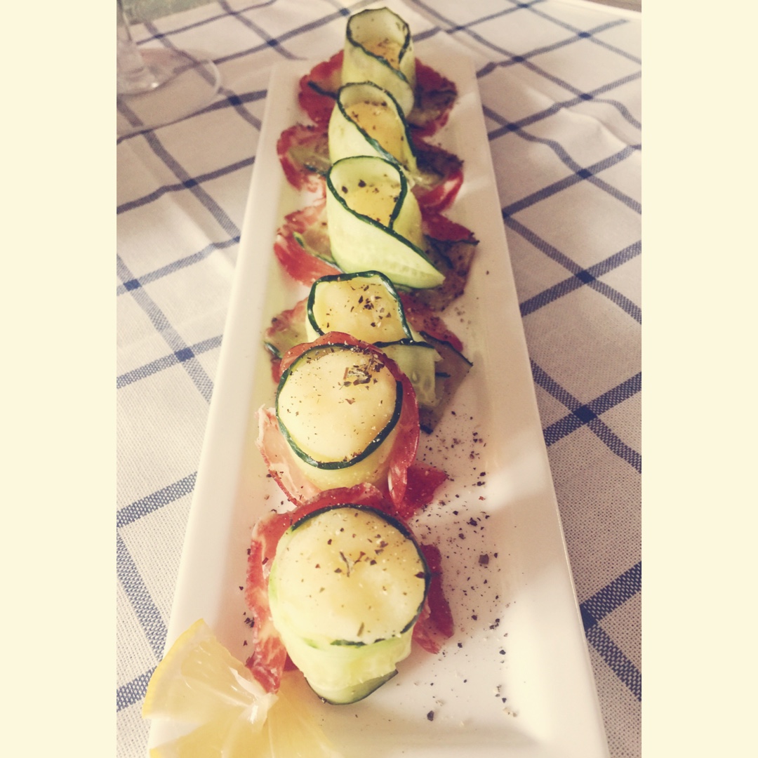 夏日的开胃前菜：火腿土豆泥