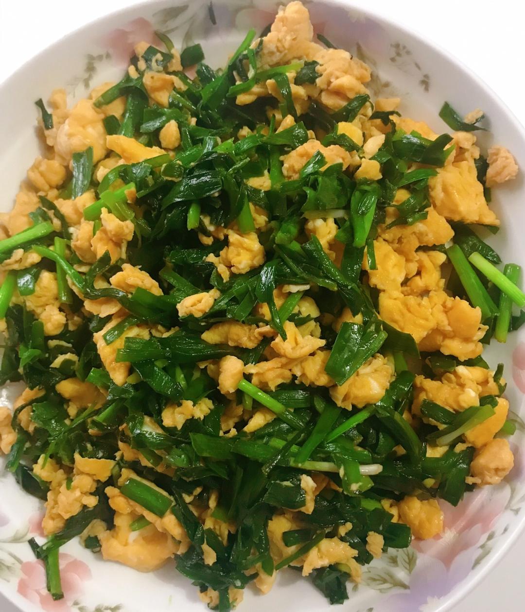 韭菜炒鸡蛋