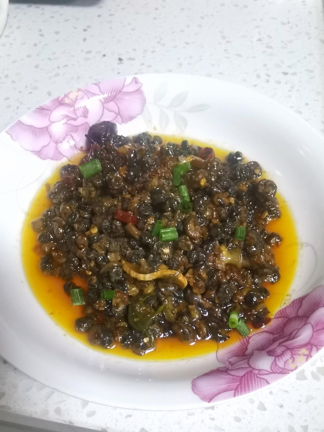 爆炒田螺肉