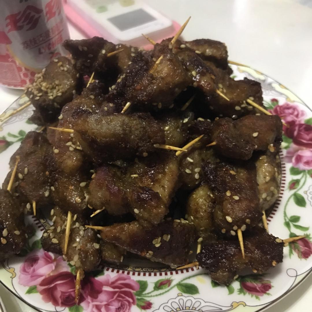 香烤牙签肉