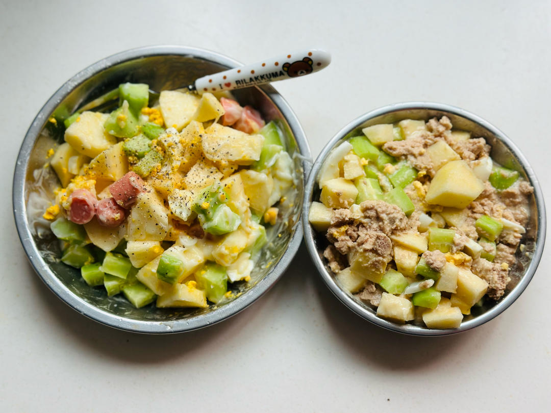 鸡蛋沙拉，超好吃，百搭的鸡蛋沙拉，egg salad