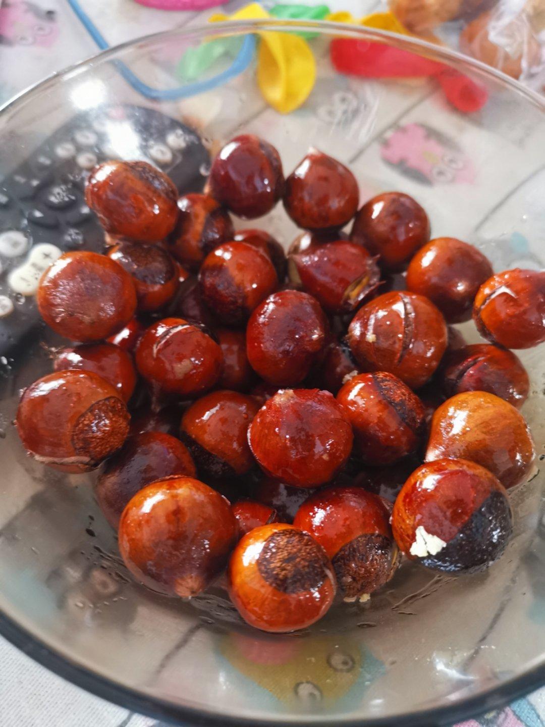 糖炒栗子微波炉版