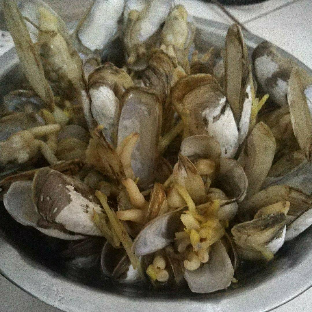 清蒸黄蛏