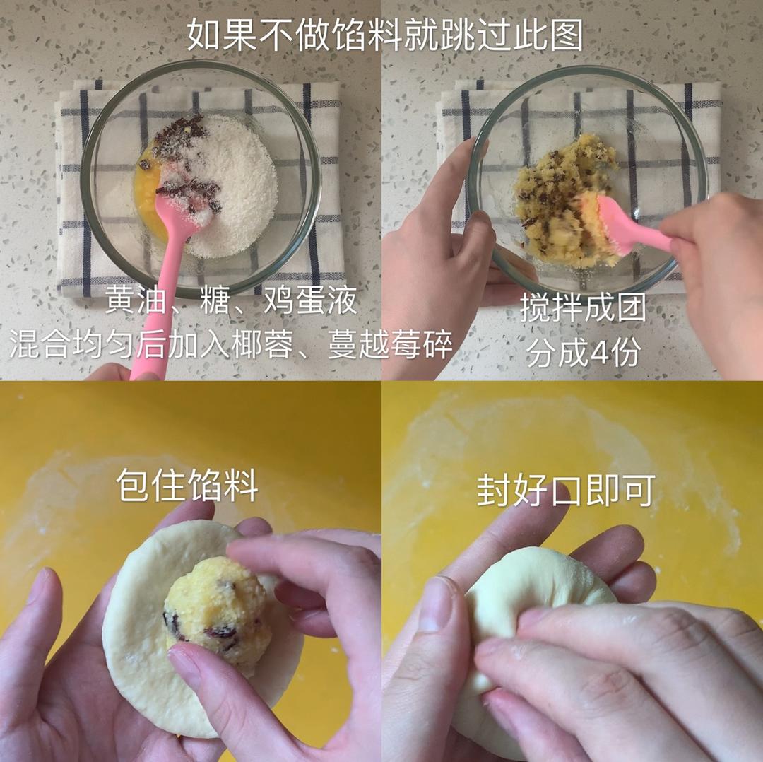 纯奶手撕吐司的做法 步骤1