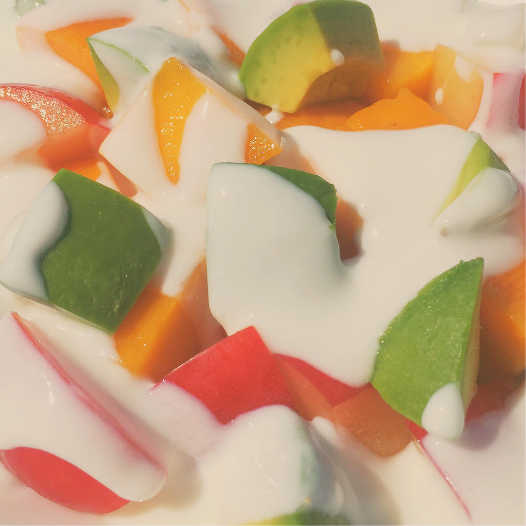 牛油果芒果沙拉