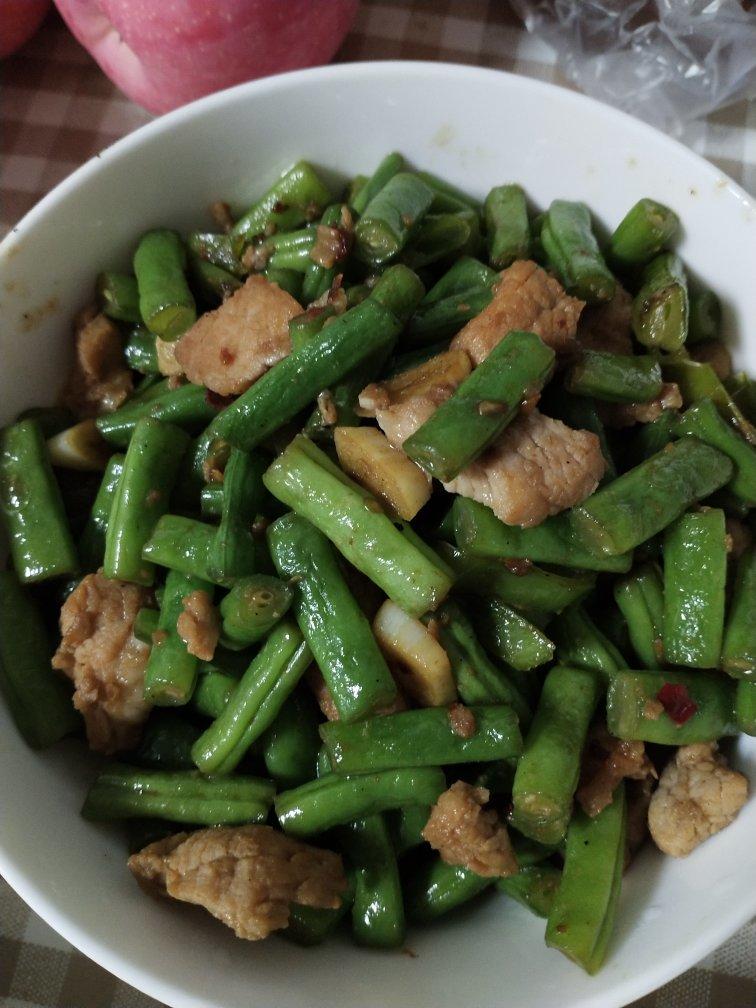 四季豆炒肉