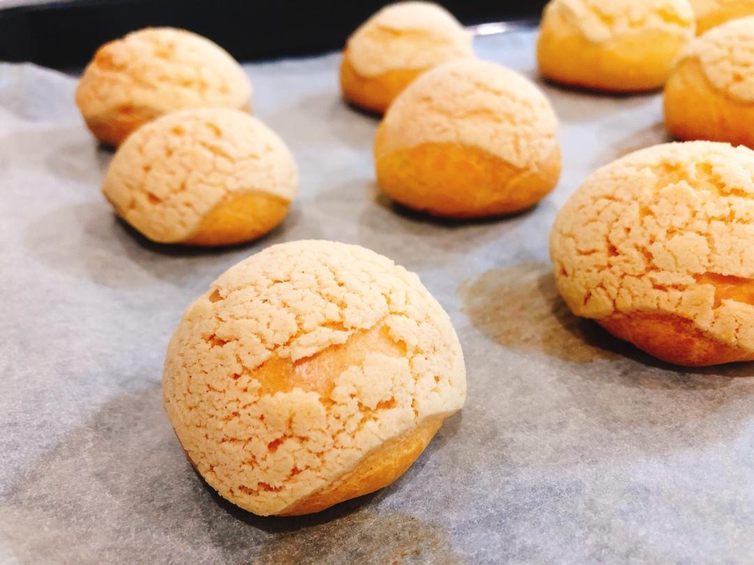 十分美味的酥皮泡芙