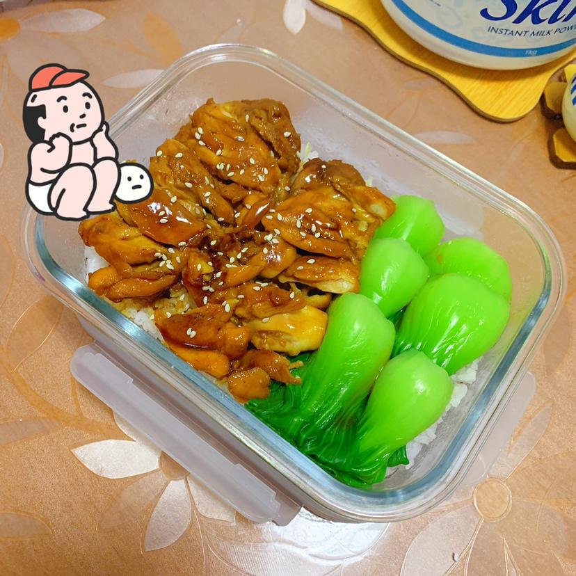 照烧鸡腿饭