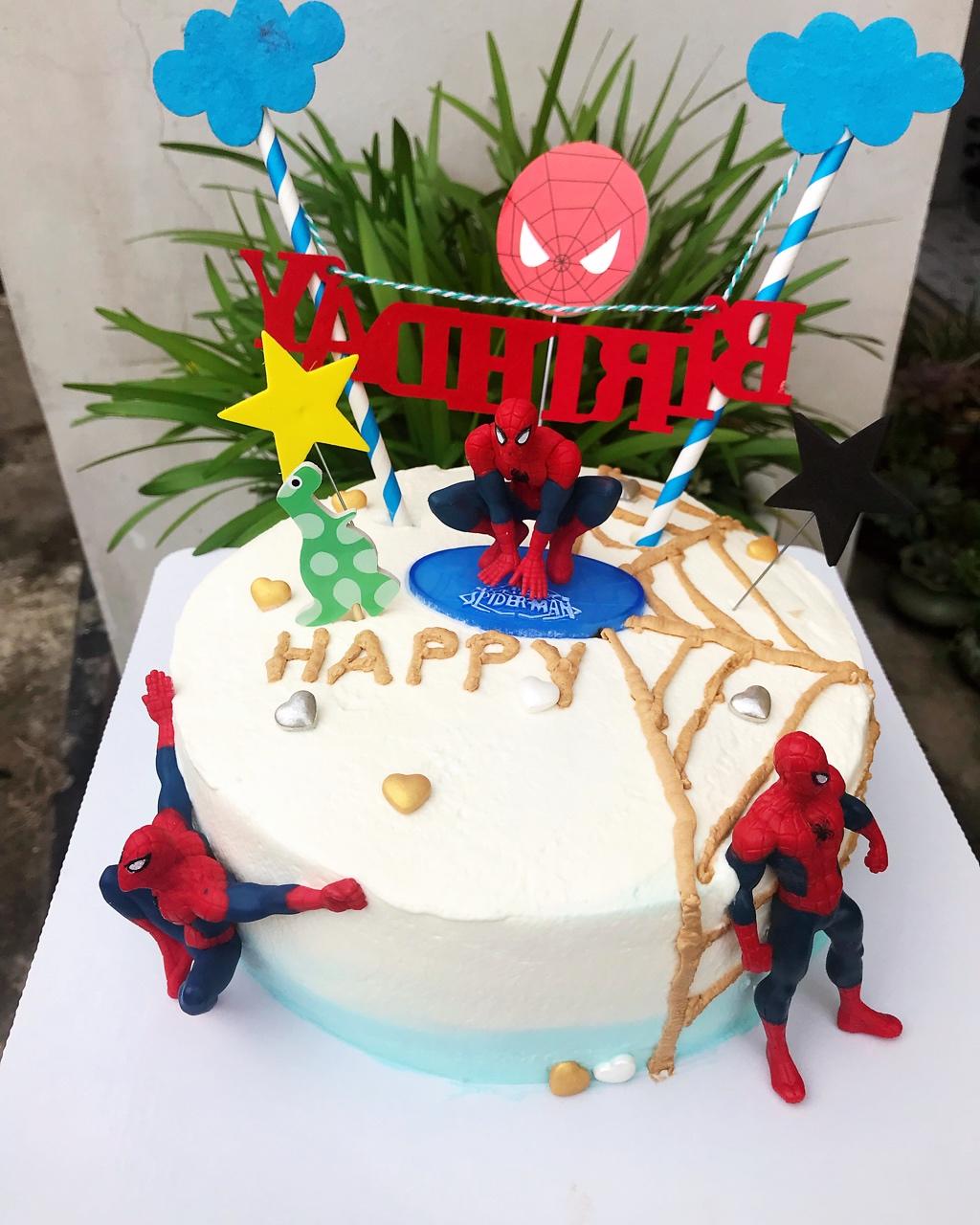 蜘蛛侠蛋糕