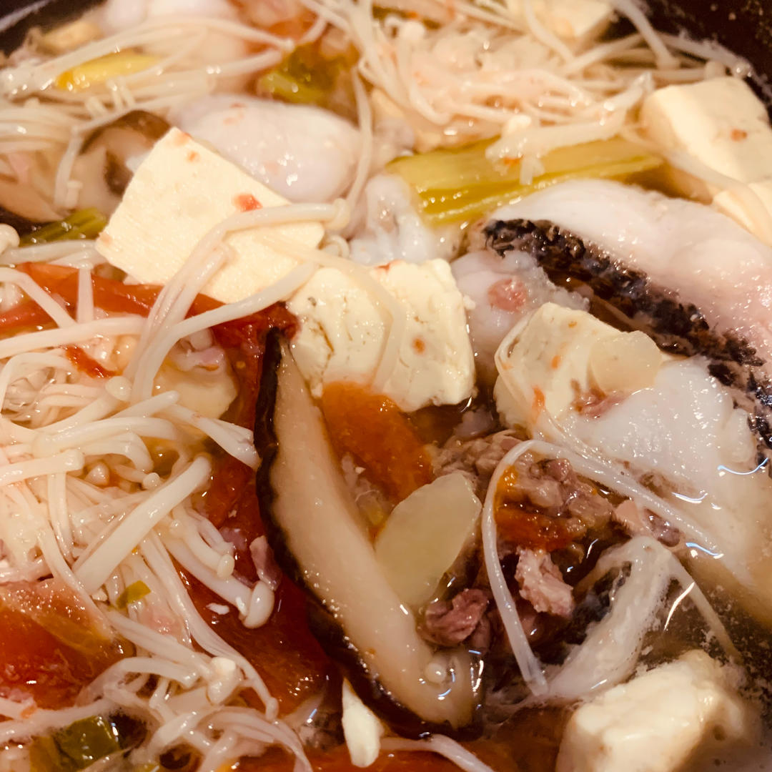 比酸菜鱼更鲜爽的鲜虾番茄酸汤鱼粉