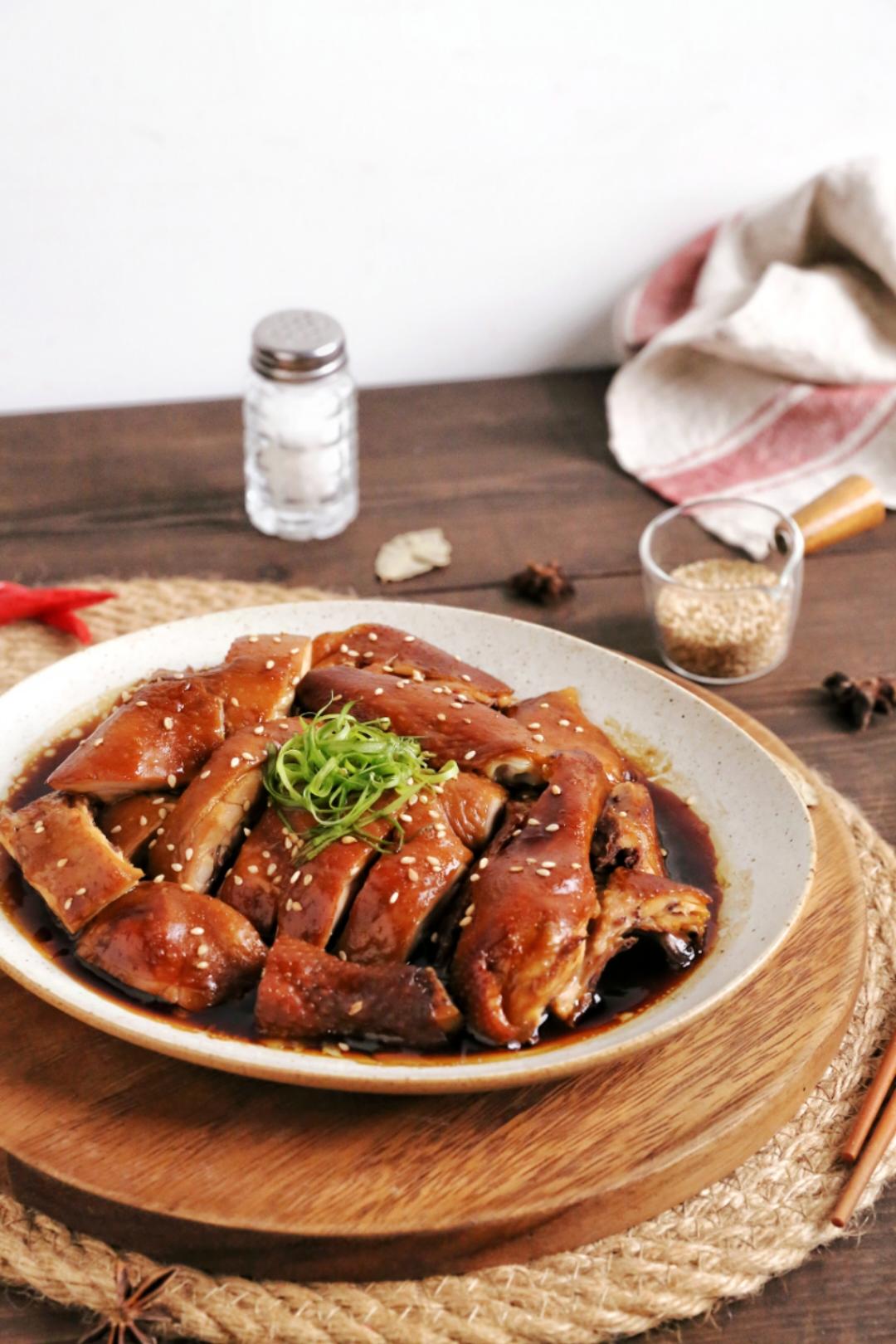 酒楼经典名菜豉油鸡，鲜香好味轻松复刻