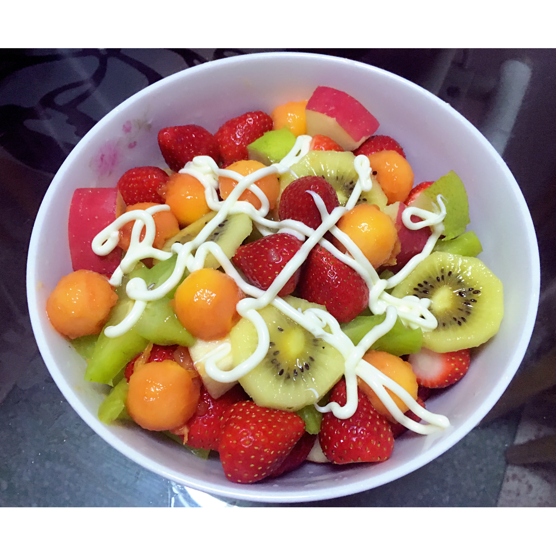 【水果沙拉图片】stella郑小钿_下厨房