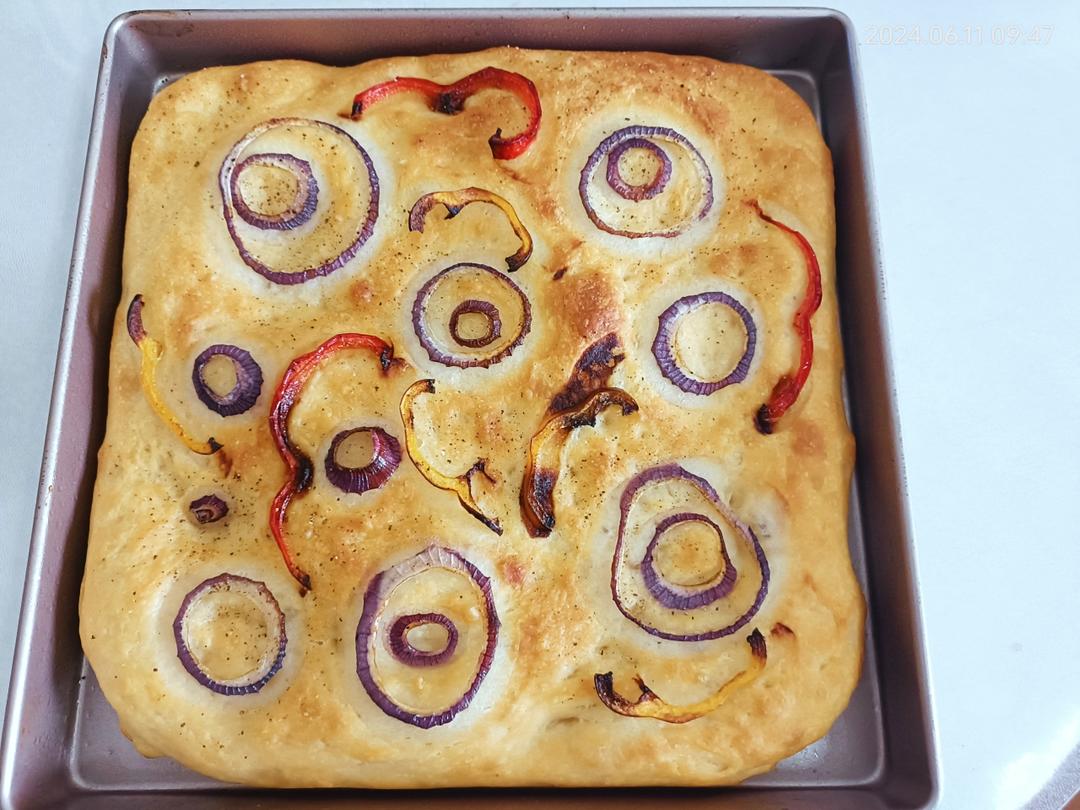 『研究了2年的完美食谱』最简单的免揉佛卡夏