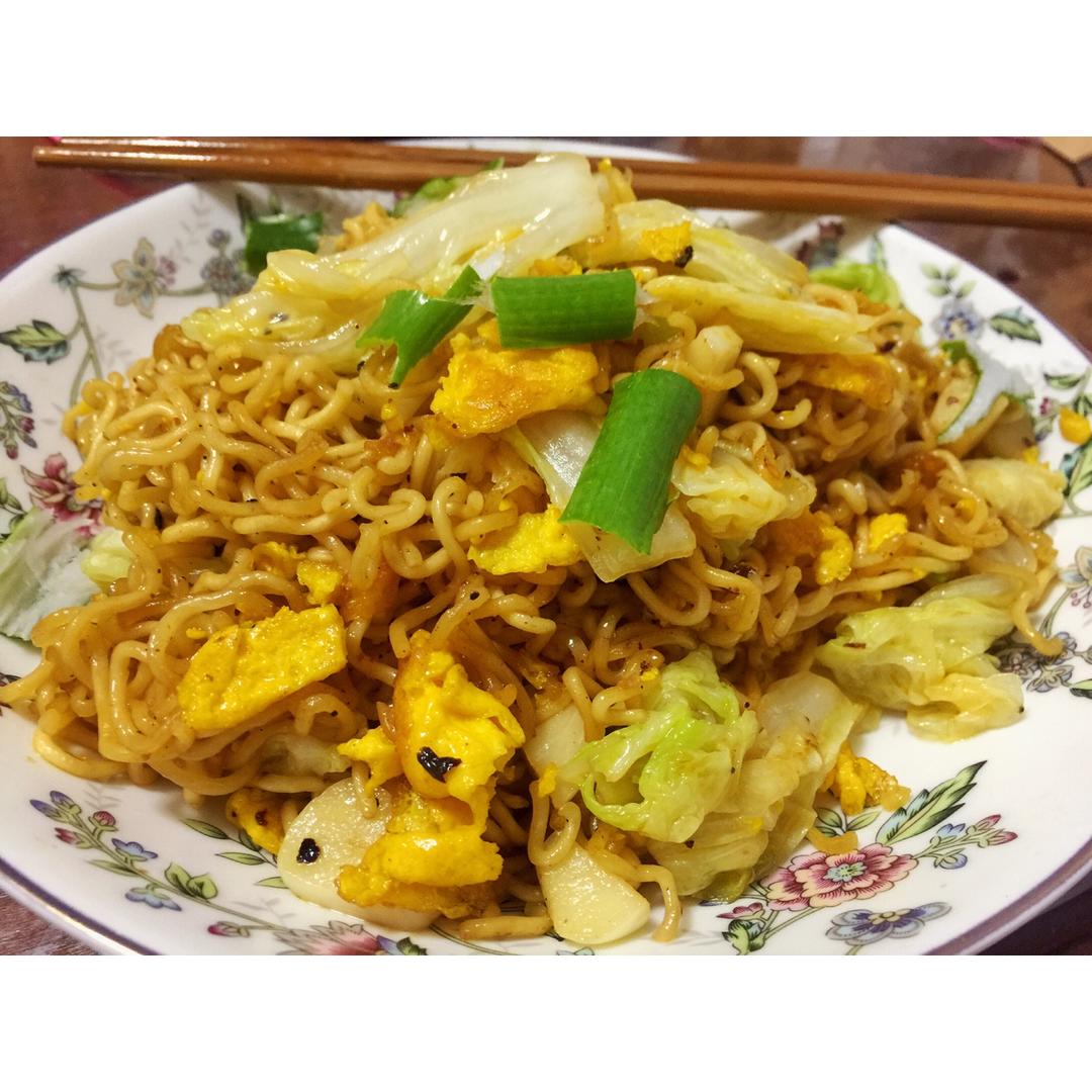 炒方便面