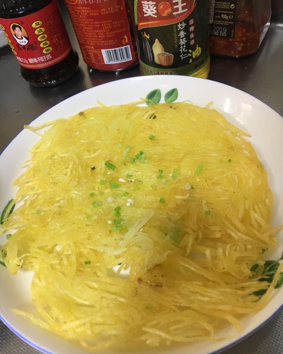 干焙土豆丝
