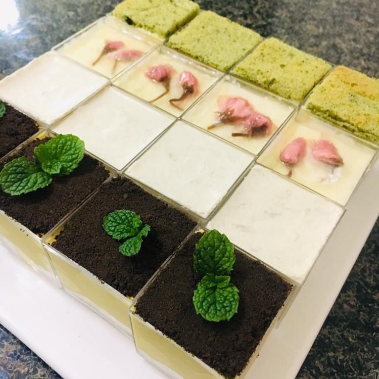 抹茶慕斯蛋糕