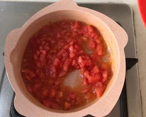 番茄土豆牛肉烩饭的做法 步骤3