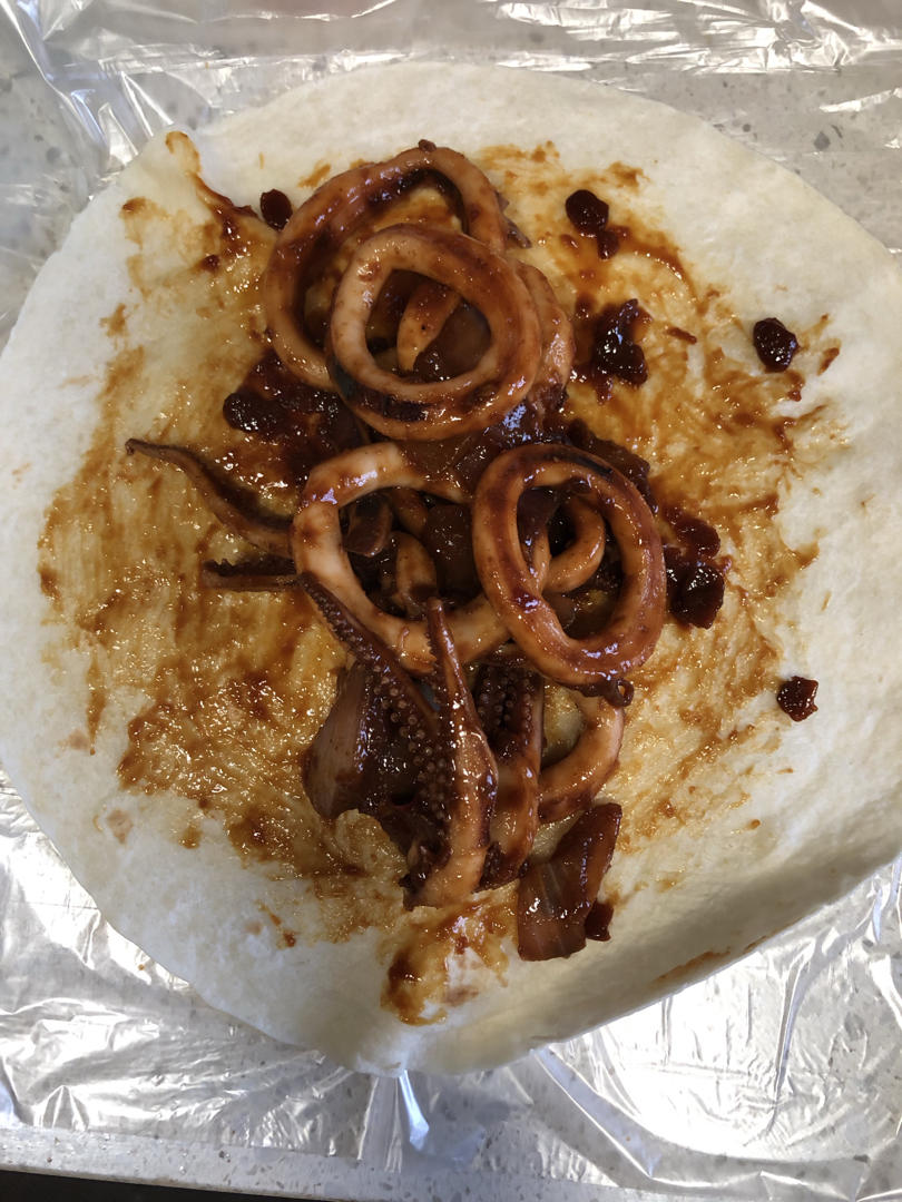 米饭杀手💥孜然酱爆鱿鱼须🦑超级简单快手