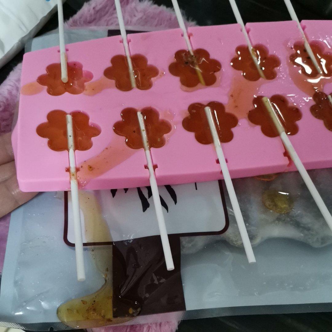 低糖水果棒棒糖🍭