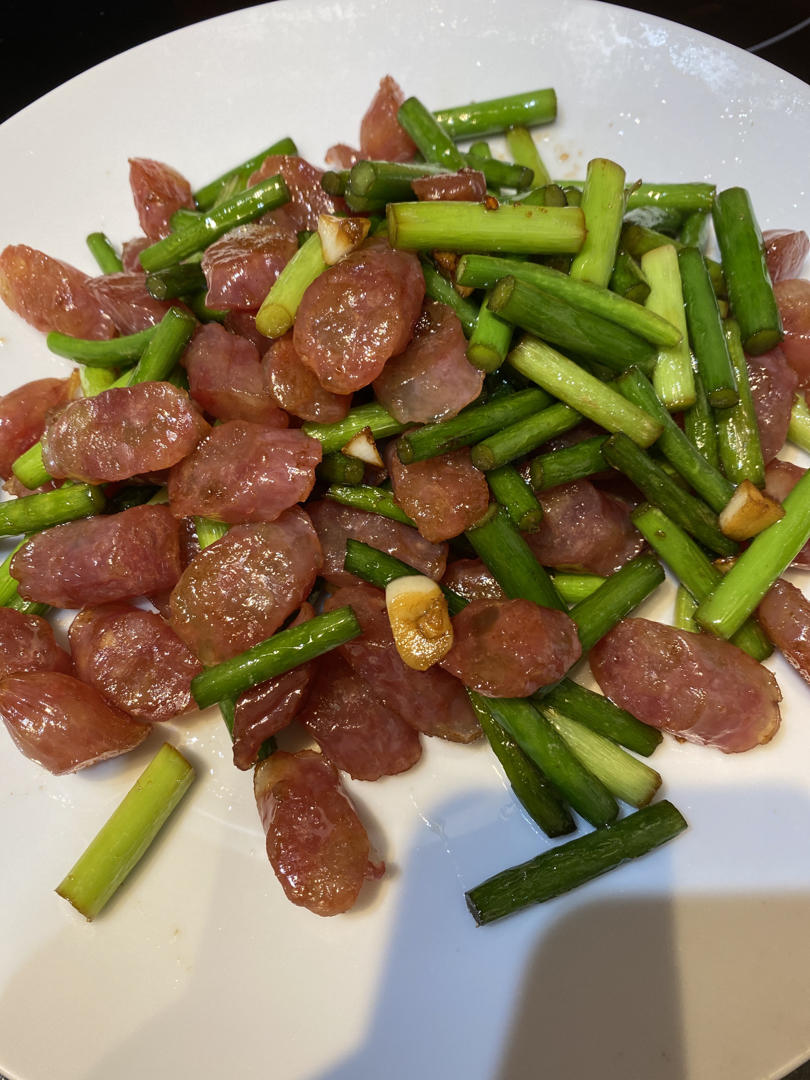 蒜薹炒腊肠