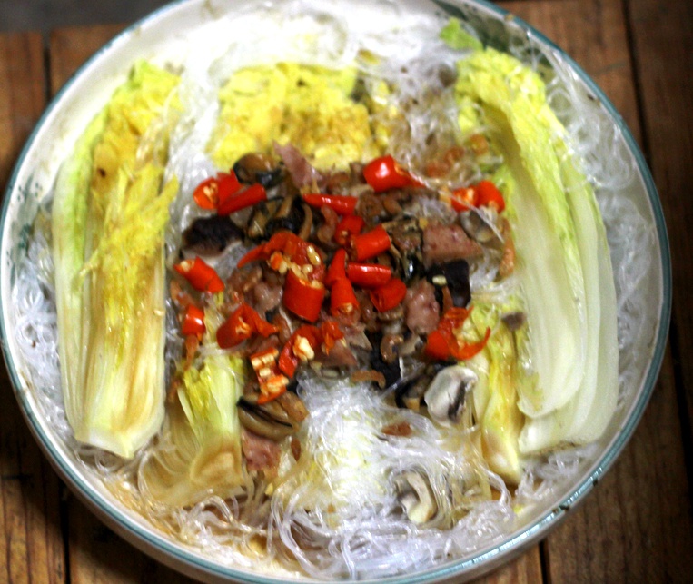 蒜蓉粉丝娃娃菜