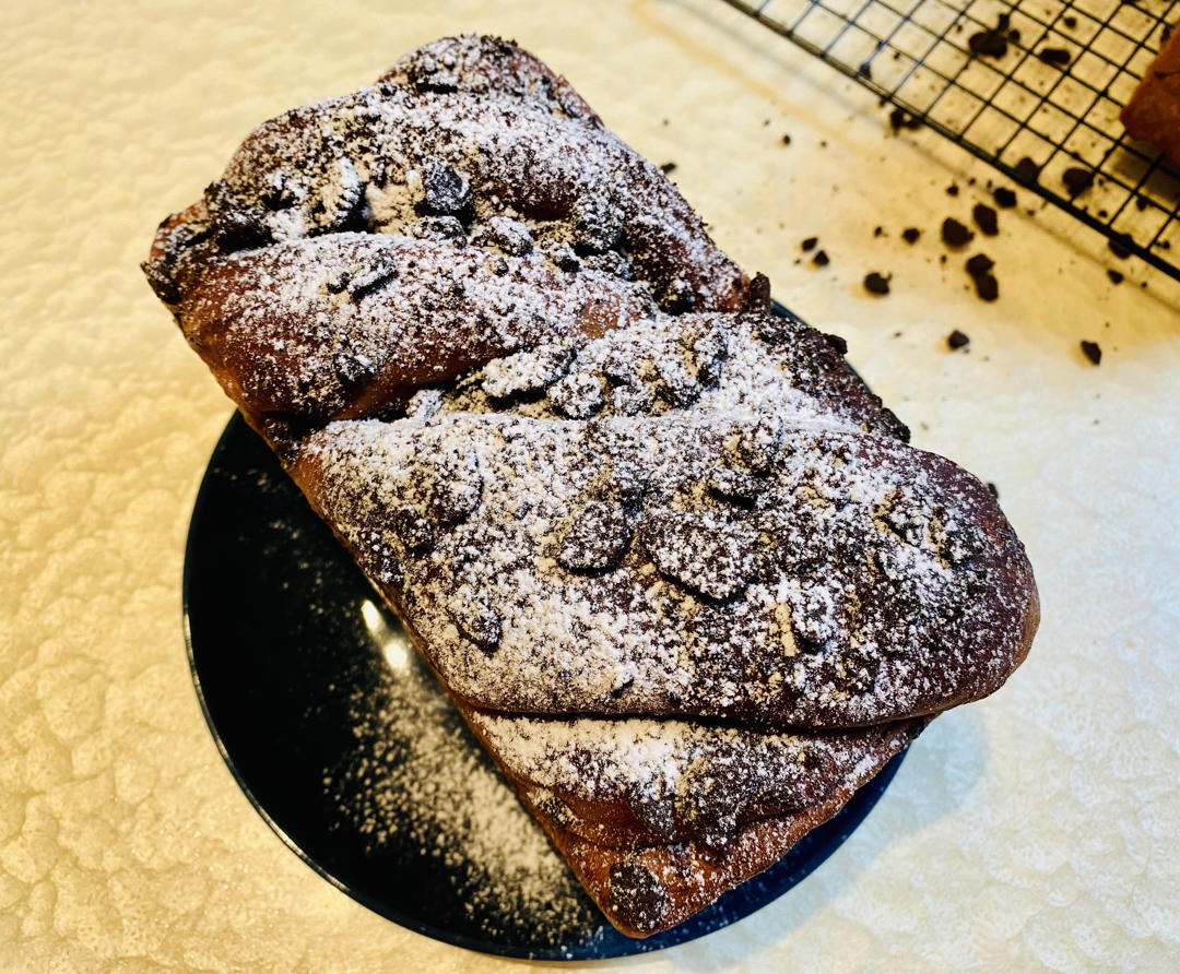 雪山巧克力吐司（巧克力奥利奥吐司面包）