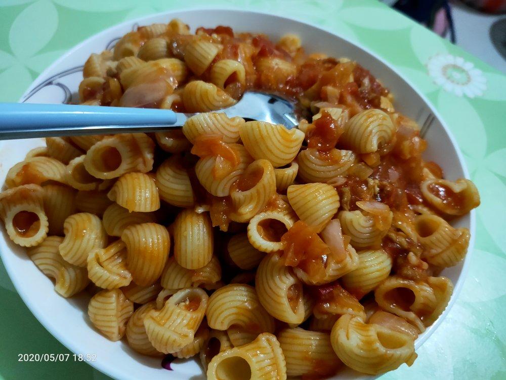 番茄肉酱意大利面