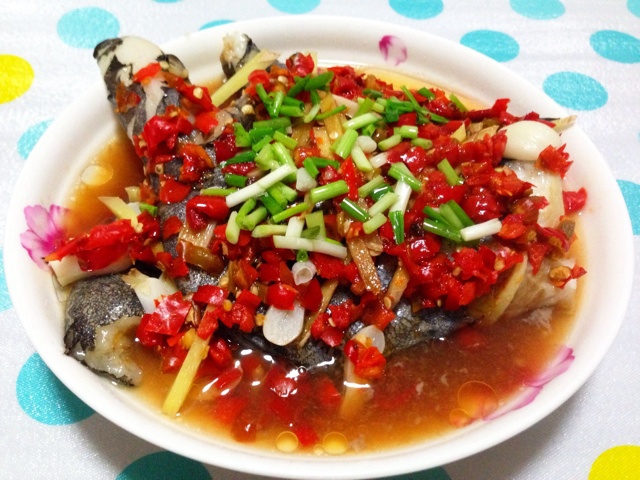 清蒸鸦片鱼头