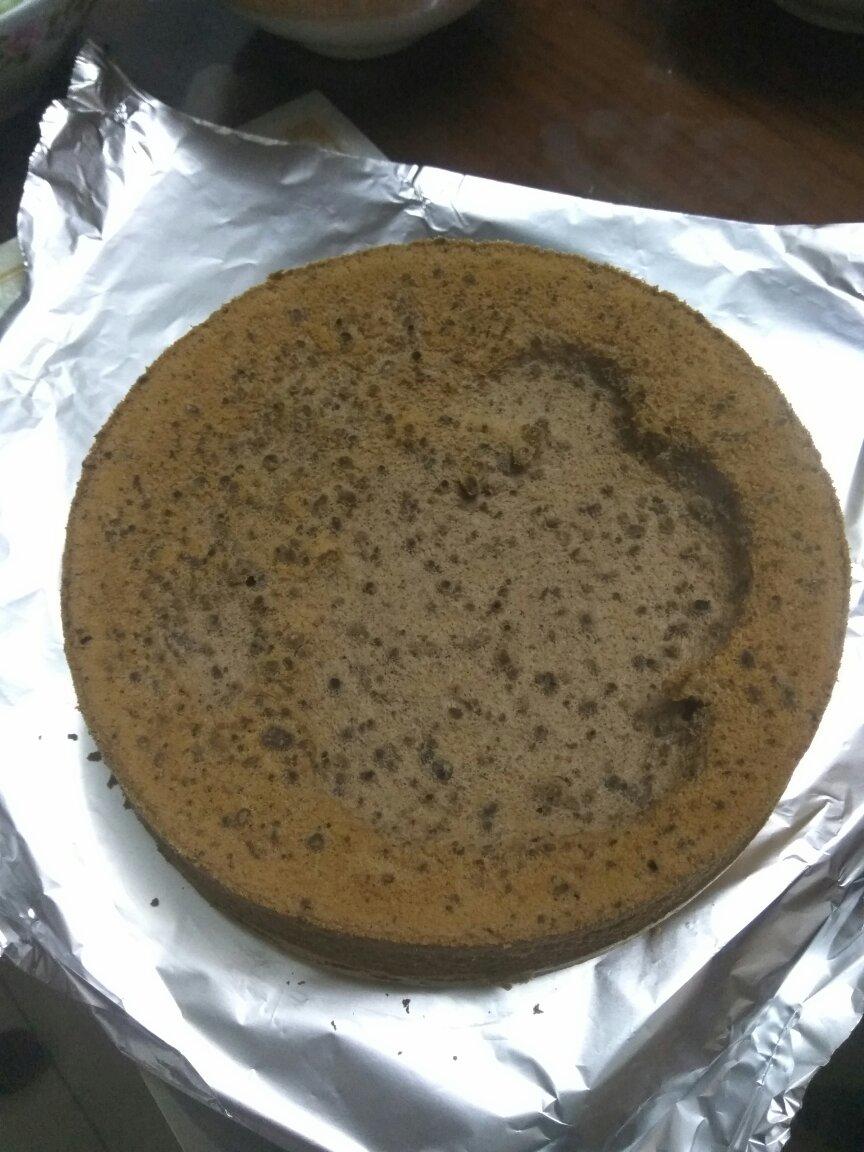八寸可可戚风蛋糕