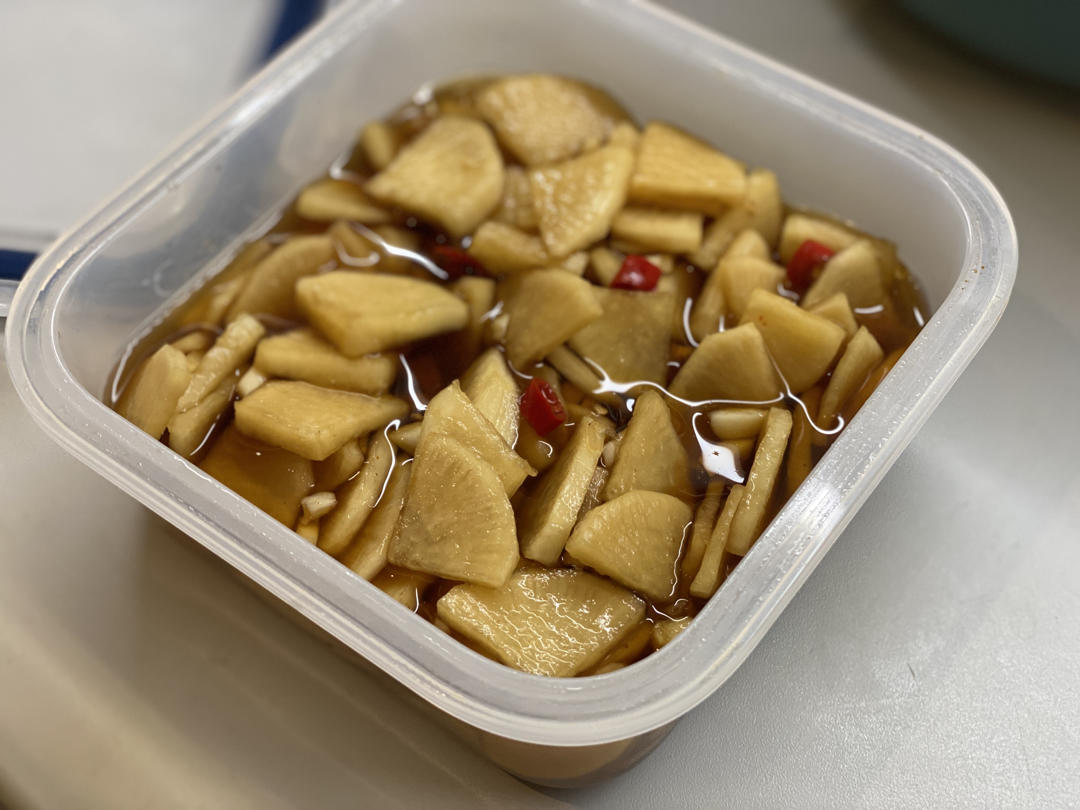 爽口开胃腌萝卜片