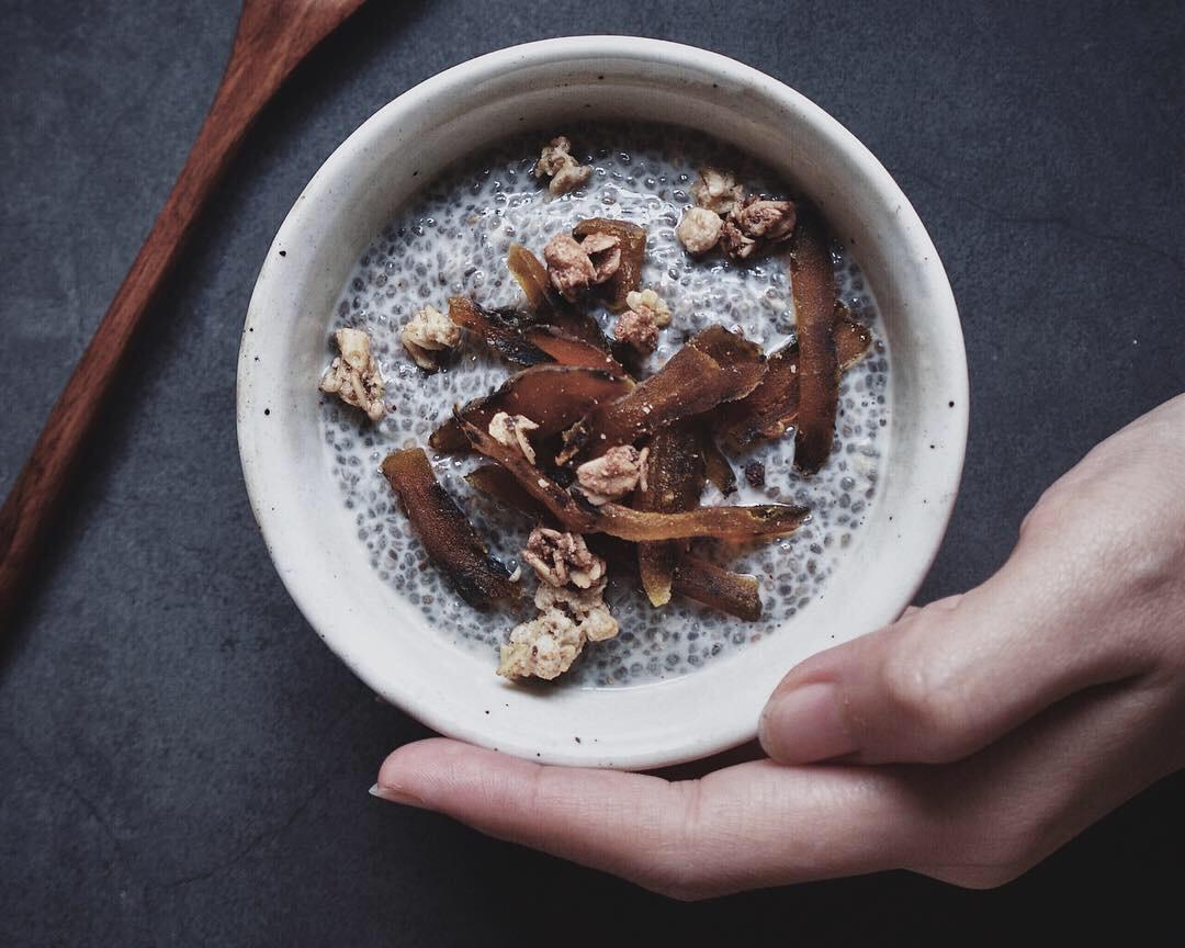 Coconut Chia Pudding 纯素免煮椰浆奇亚籽布丁