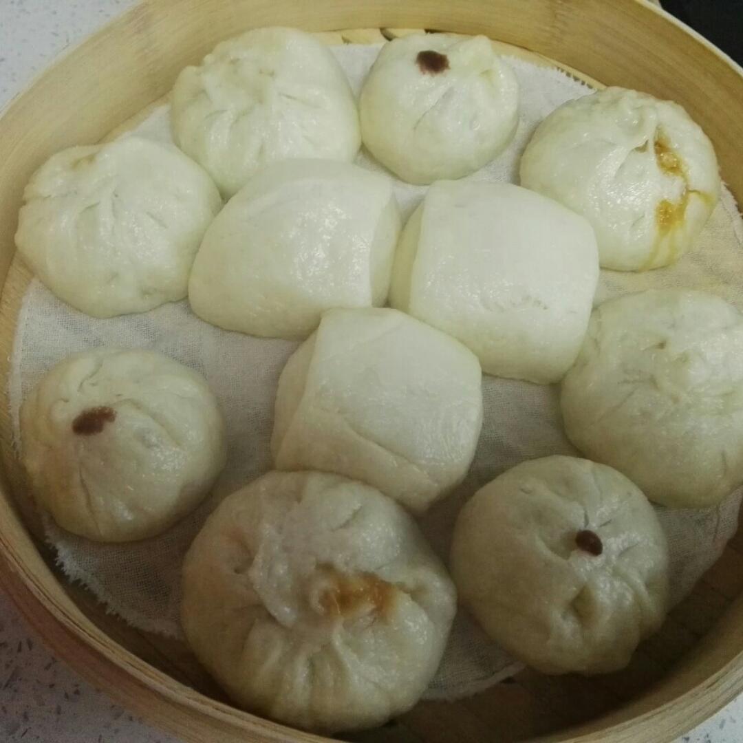 手工包子（肚脐包）