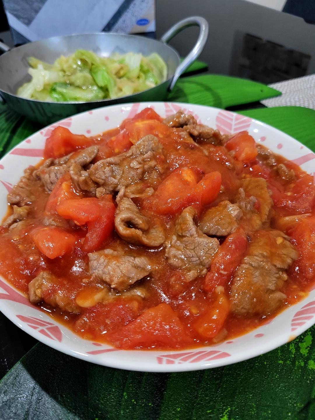 再挑食的孩子都喜欢吃的番茄炒牛肉
