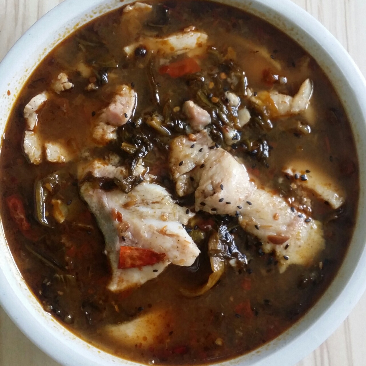 酸菜鱼（不易失手）