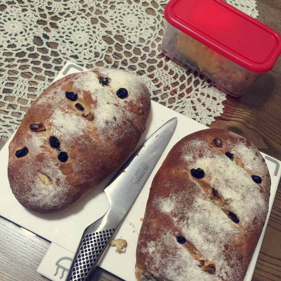 全麦核桃包～软欧包