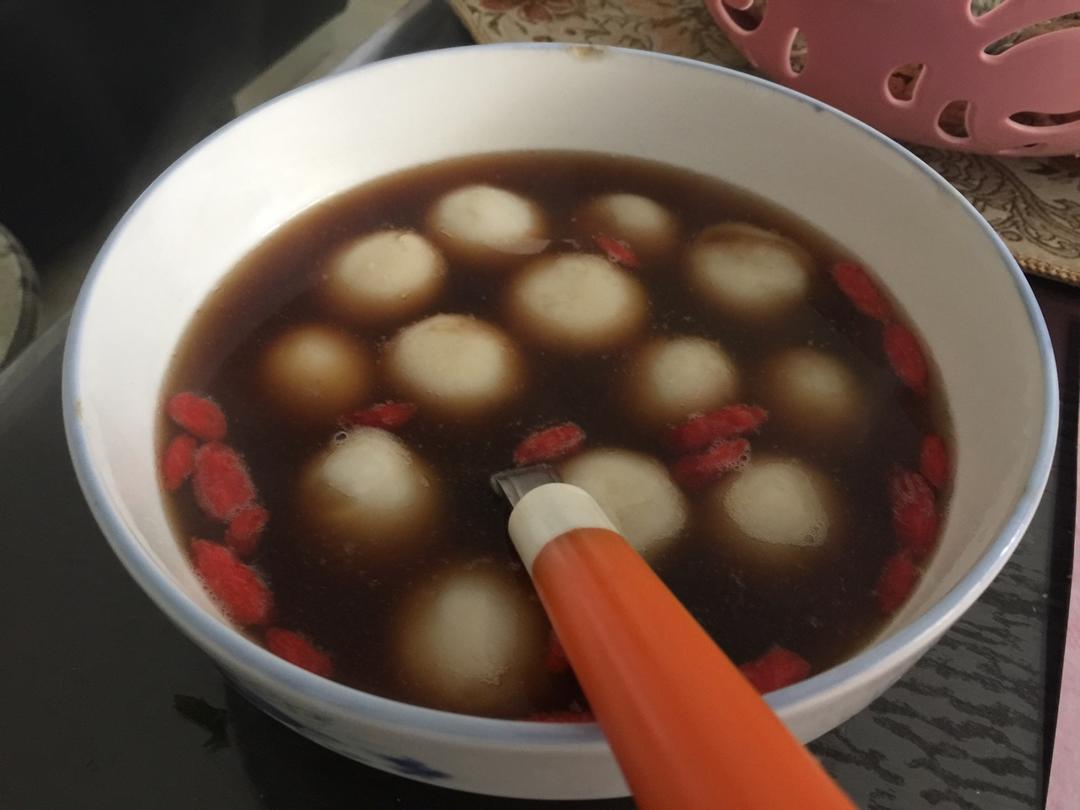 桂花红糖元宵
