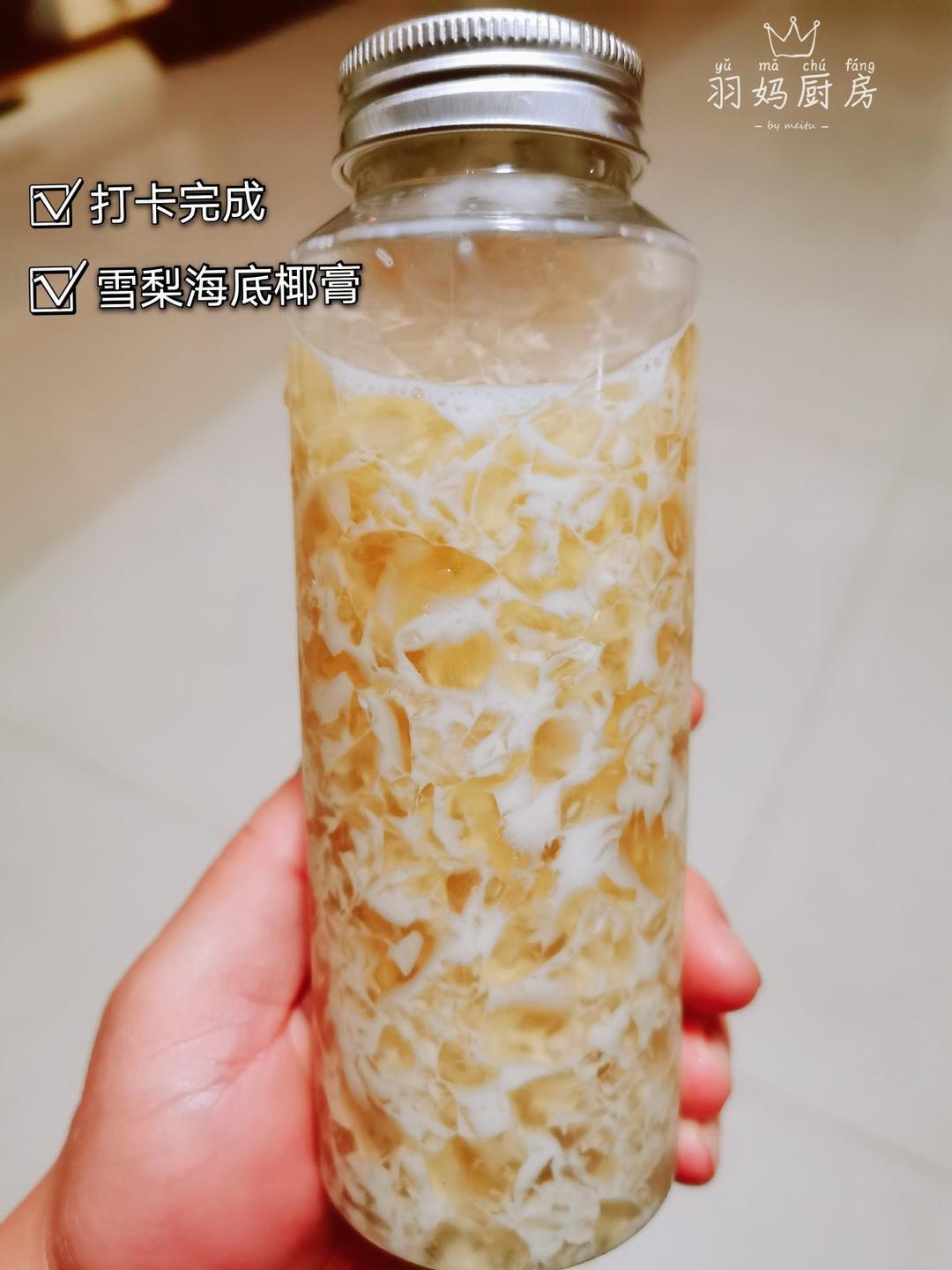 海底椰雪梨菊花膏