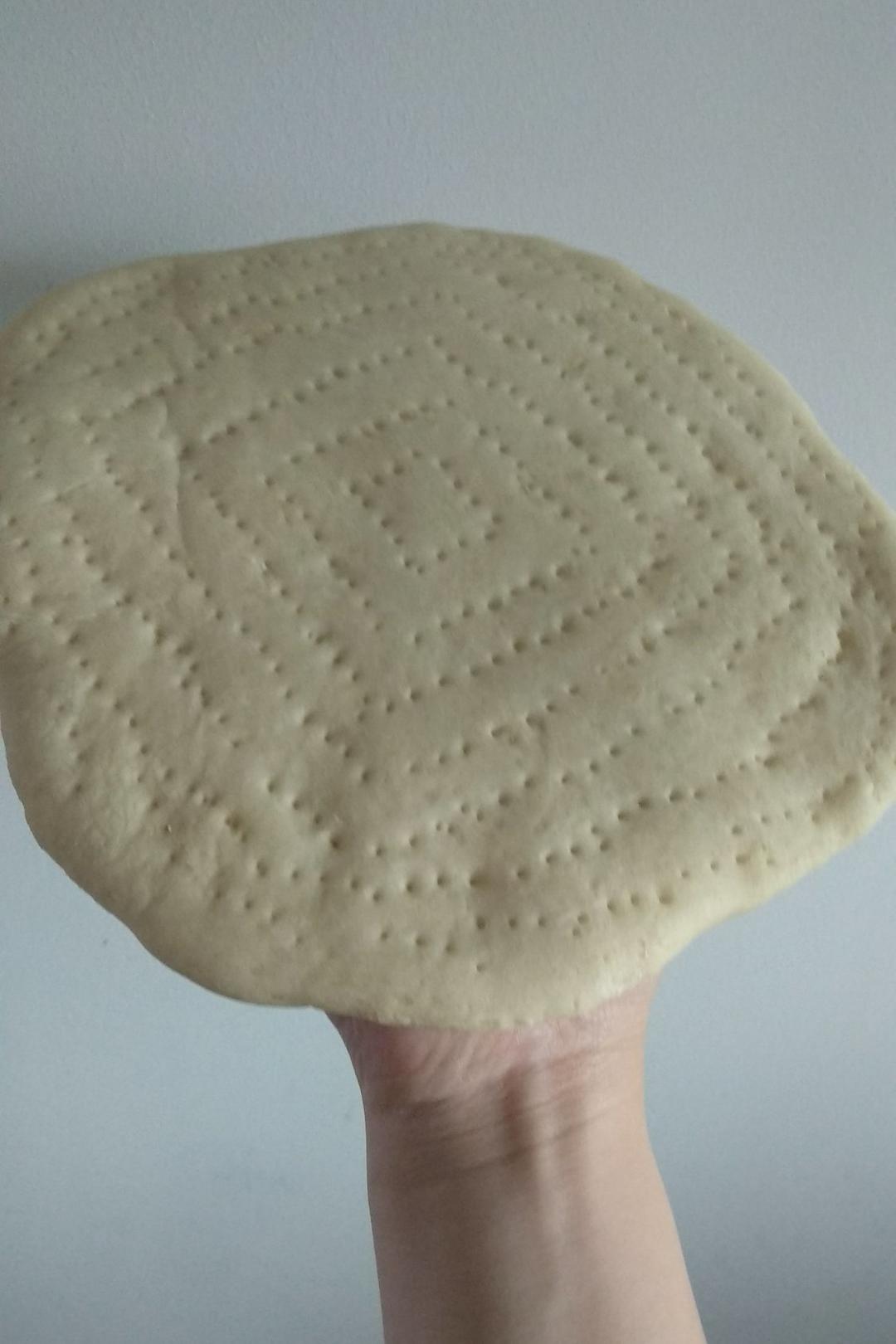 八寸披萨饼皮（四个）制作