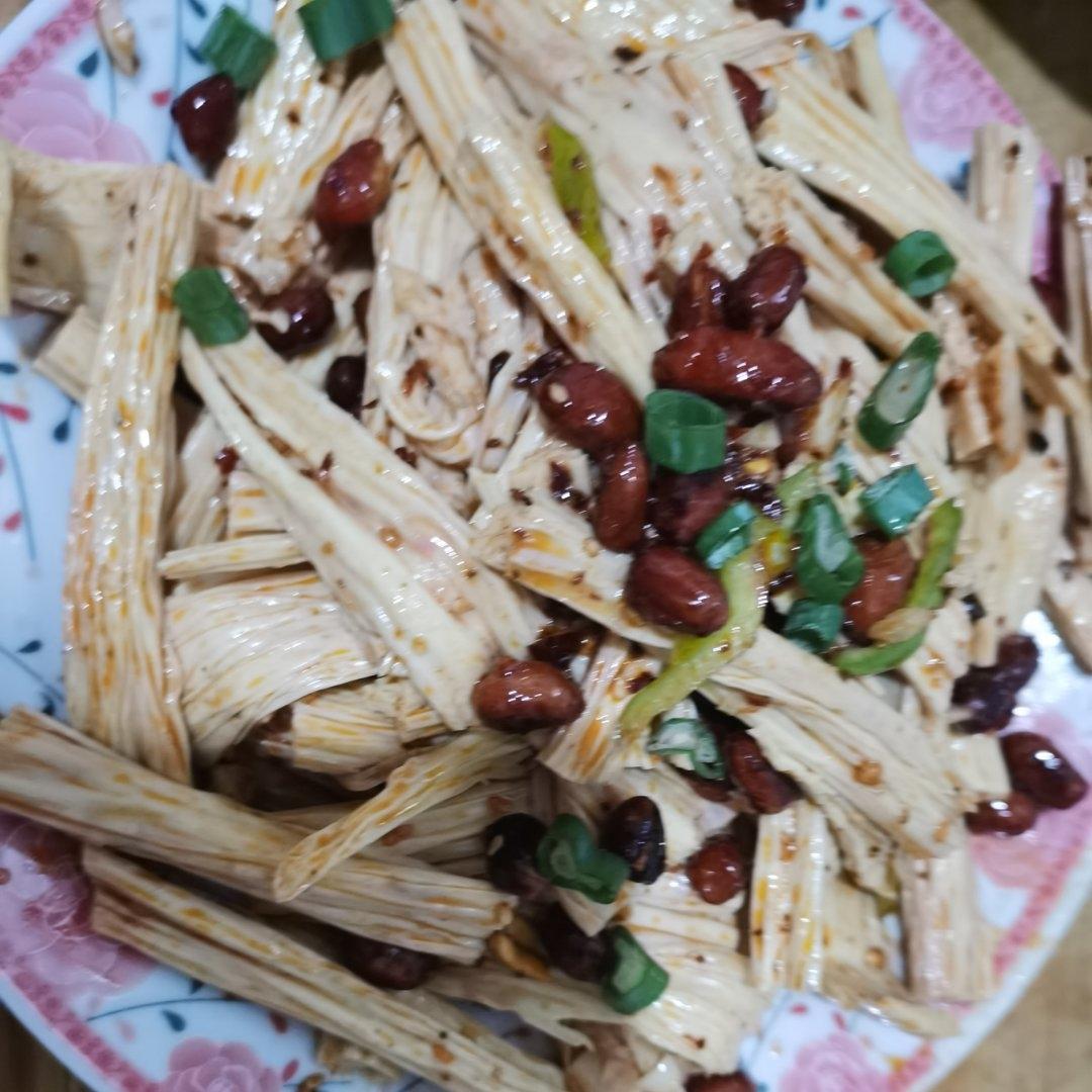 🔥【凉拌腐竹】好吃有诀窍，用这个方法拌，鲜香美味又下饭！