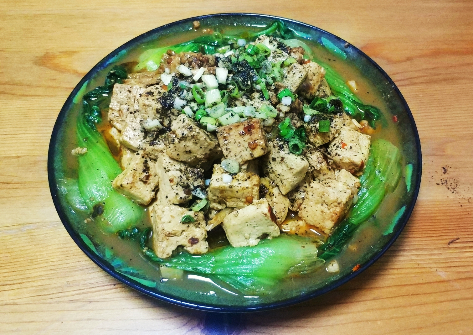 麻麻滴麻婆豆腐😋的做法