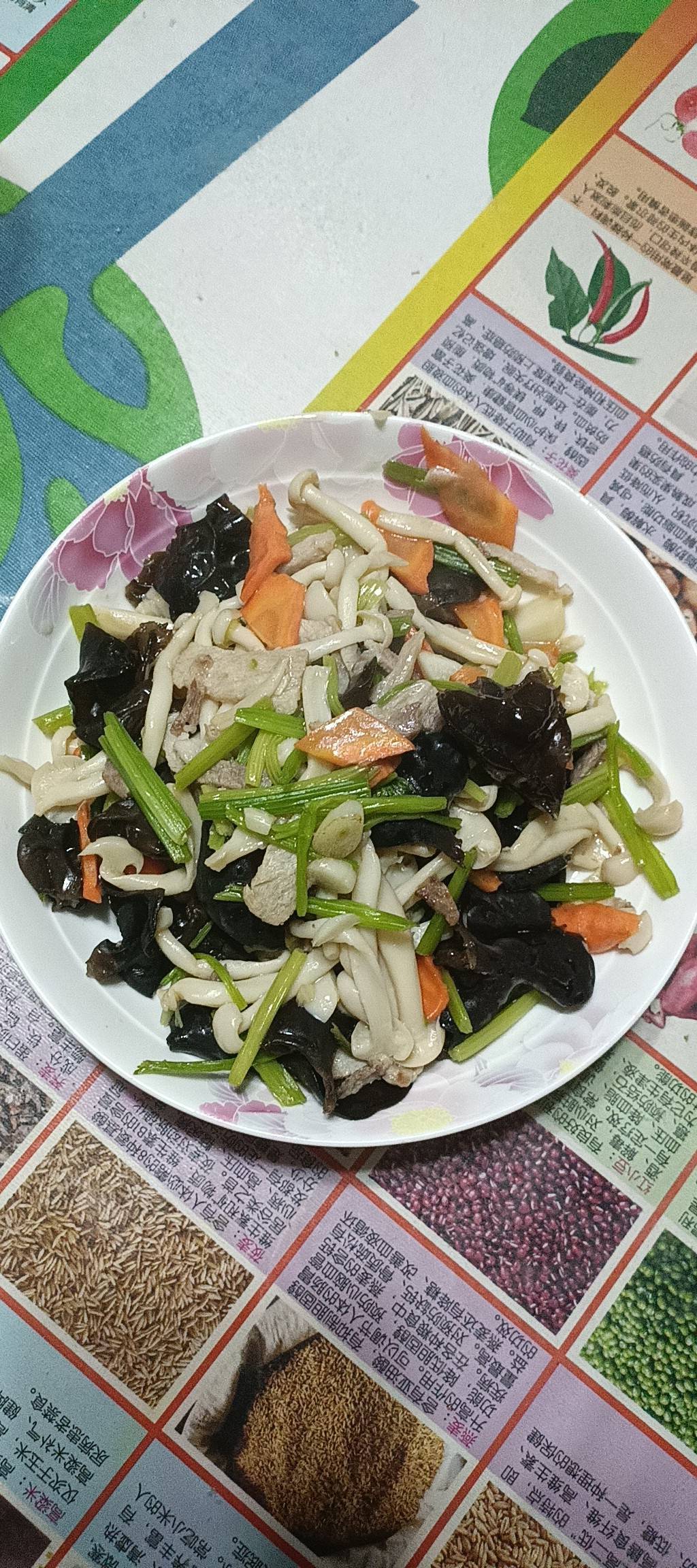 营养美味的小炒素三鲜