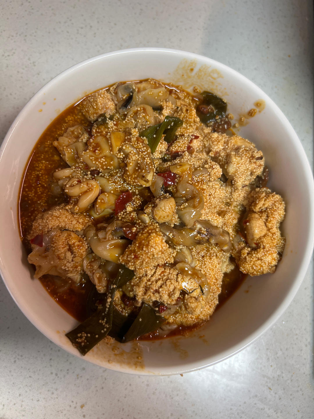 🔥🐟无敌下饭的家常烧鱼籽（干锅鱼杂）🍚🥤