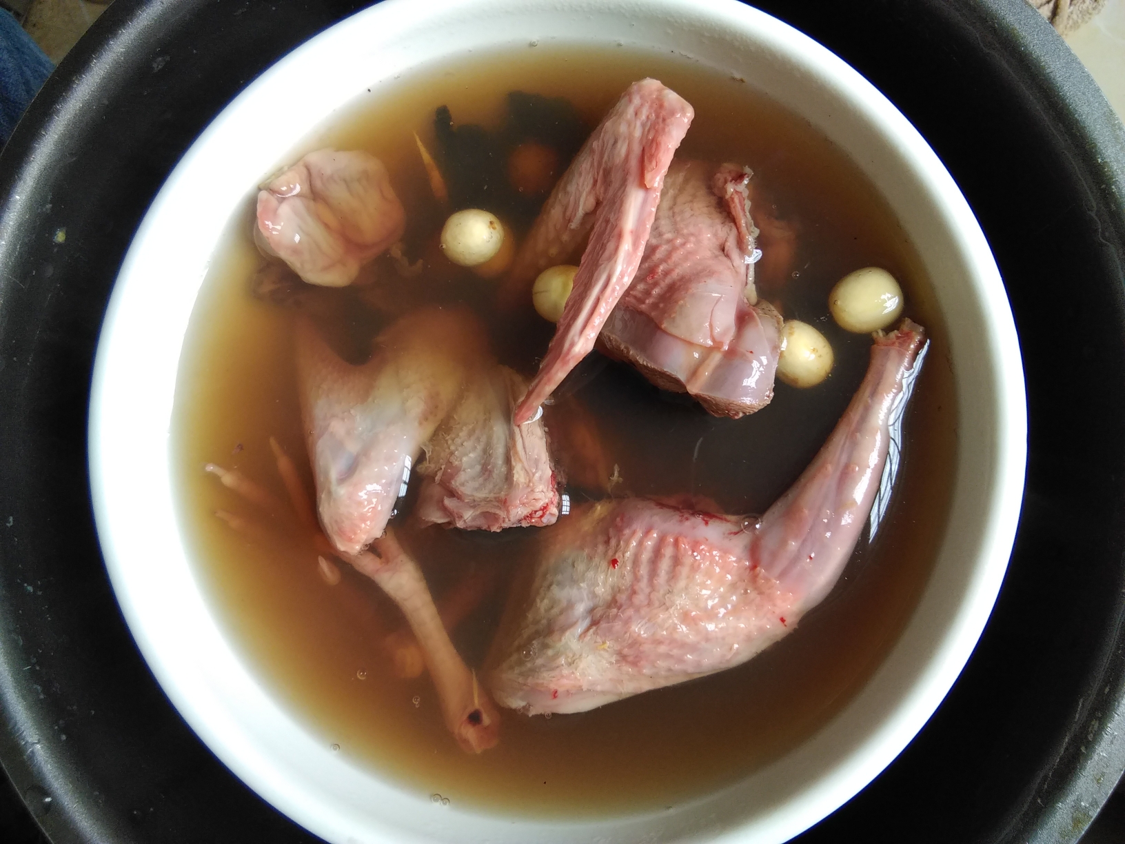 生熟地鸽子汤的做法