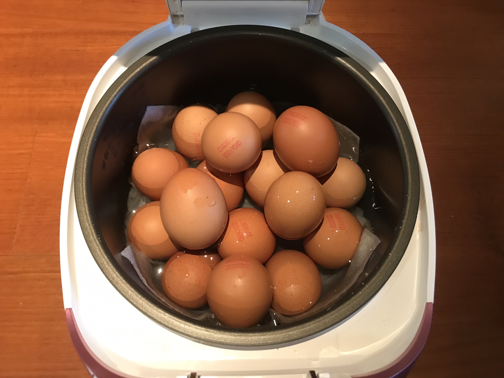 韩式桑拿房烤鸡蛋的做法 步骤3